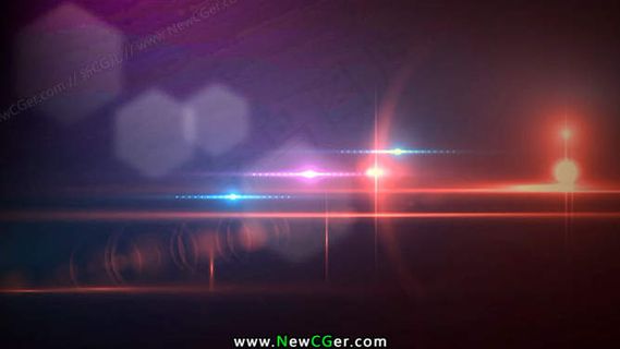 炫酷绚丽的灯光效果LED舞台背景