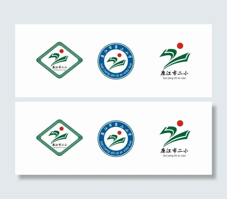 小学标志 矢量CDRcdr矢量模版下载