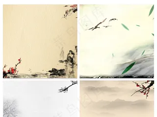 淘宝天猫中国风背景模板