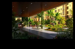 建筑绿化效果图