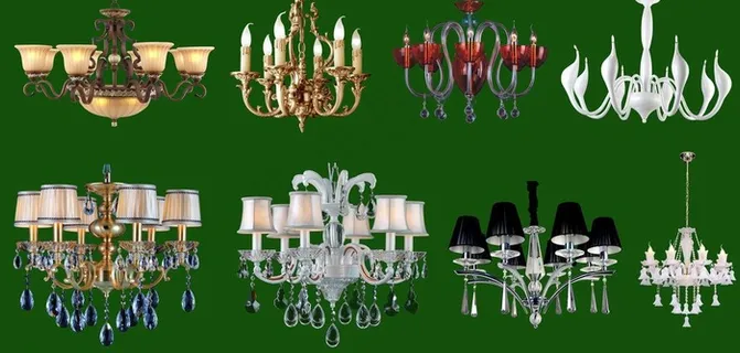 欧式吊灯图片