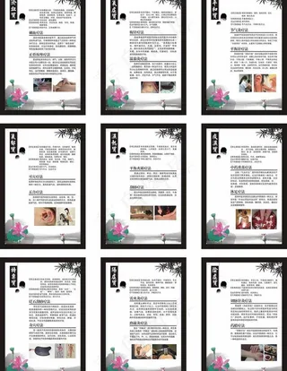 中医体质展板图片