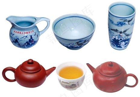 茶壶茶杯图片