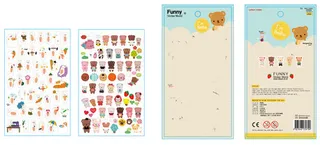 兔子与小熊矢量素材