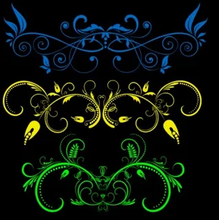 高清 装饰 花纹 ps笔刷