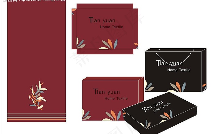 毛巾包装盒图片