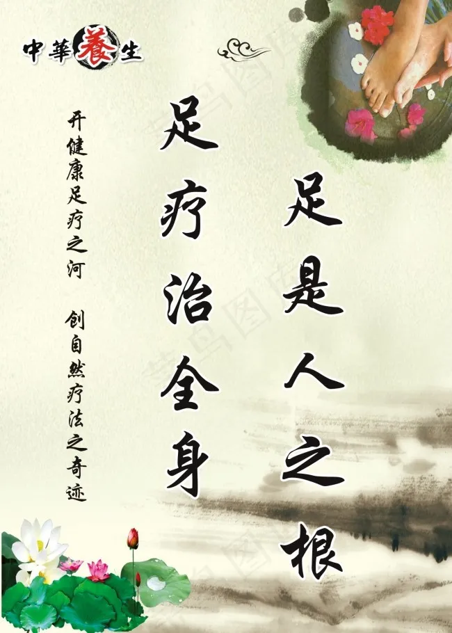 足疗广告(125X285)cdr矢量模版下载