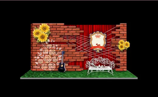 校园风婚礼展示区 校园风婚礼展示区