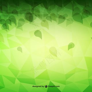 绿色背景矢量图