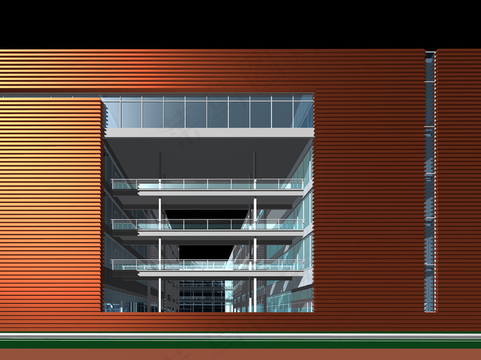 教学楼效果图图片