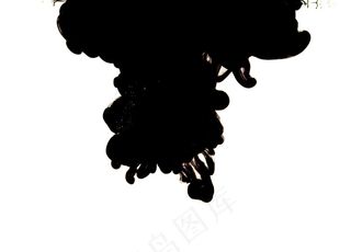 黑色沉淀水墨背景图片