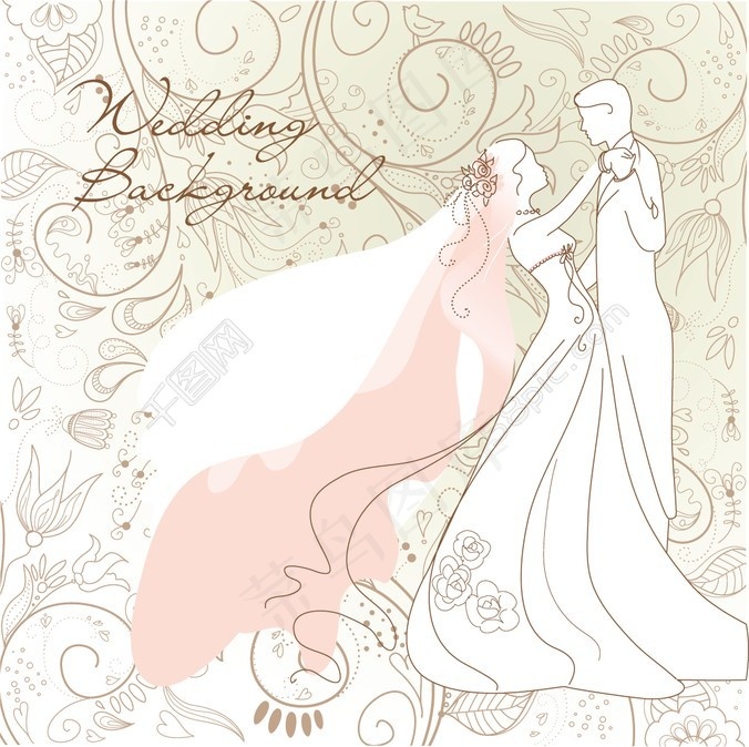 婚礼矢量图