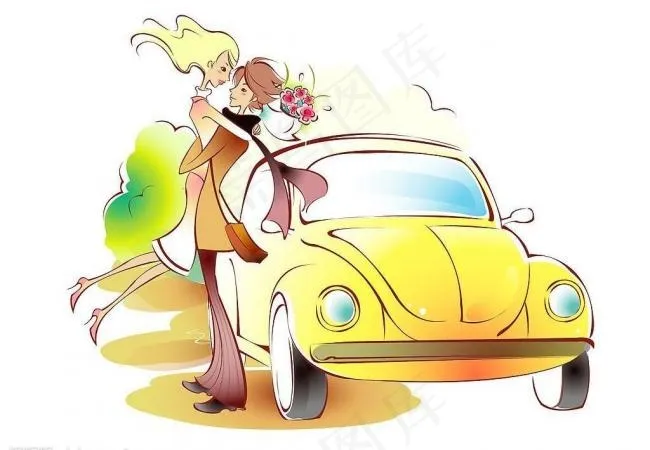 情人节插画图片