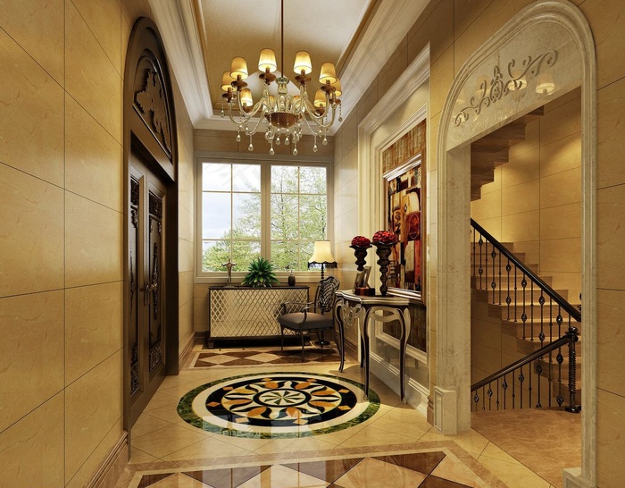 玄关设计效果图