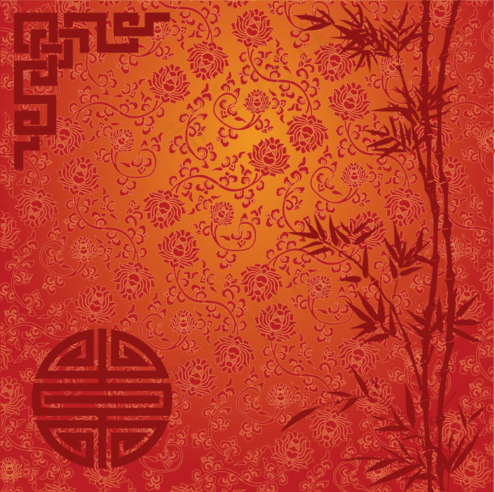 精美中国风古典元素矢量素材