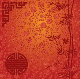 精美中国风古典元素矢量素材