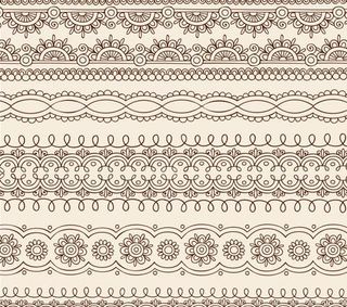 欧式花纹背景边框矢量二