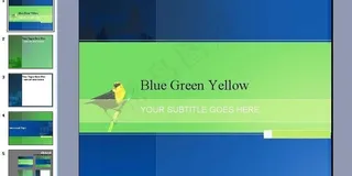 自然风景模板图片