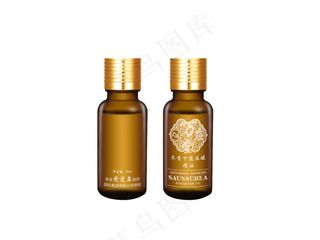 原创PS精修精油瓶创意精美瓶子