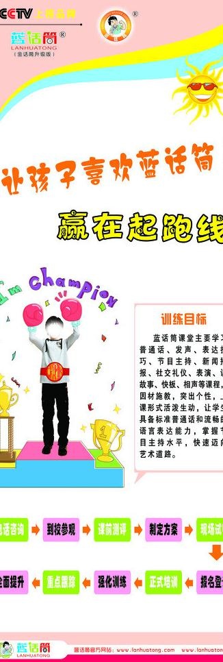 招生展板图片psd模版下载