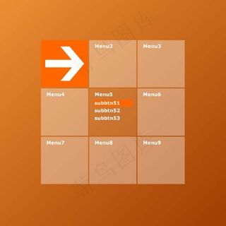 箭头导航菜单flash