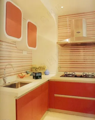 厨房样板间图片