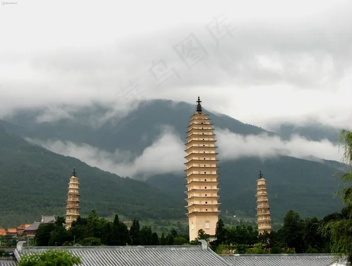 崇圣寺三塔图片 崇圣寺三塔图片