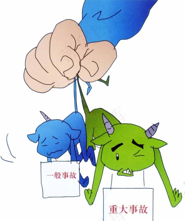 卡通安全生产图片