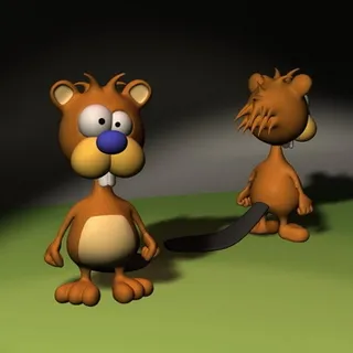 动漫卡通形象模型模具素材免费下载卡... 动漫卡通形象模型模具素材免费下载卡...