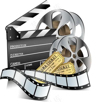 100款电影胶片png透明背景免扣...