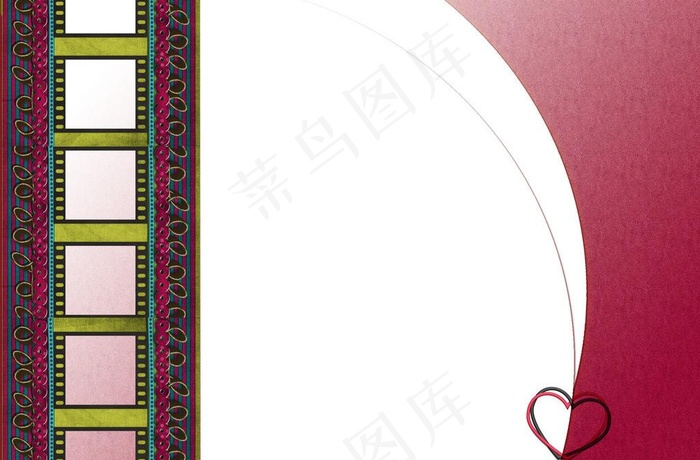 相框图片psd模版下载