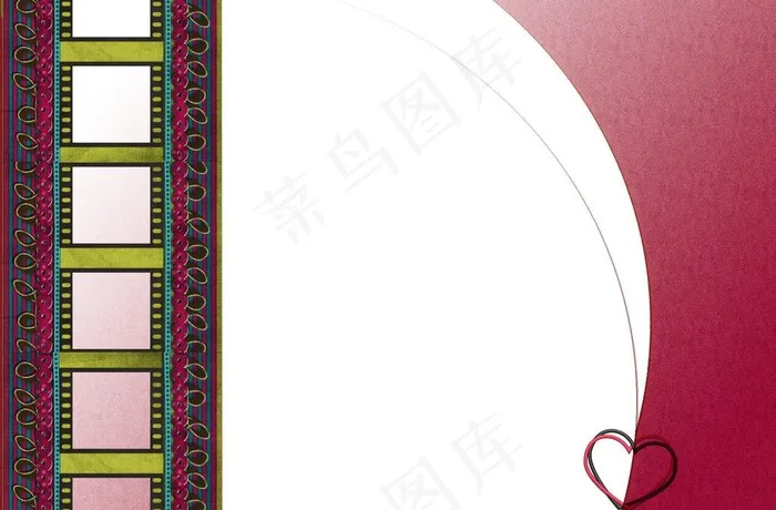 相框图片psd模版下载