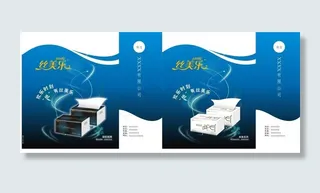 丝巾纸手提袋包装设计图片