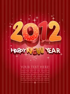 2012创意字体图片