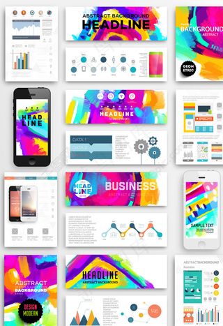 水彩画册封面图片