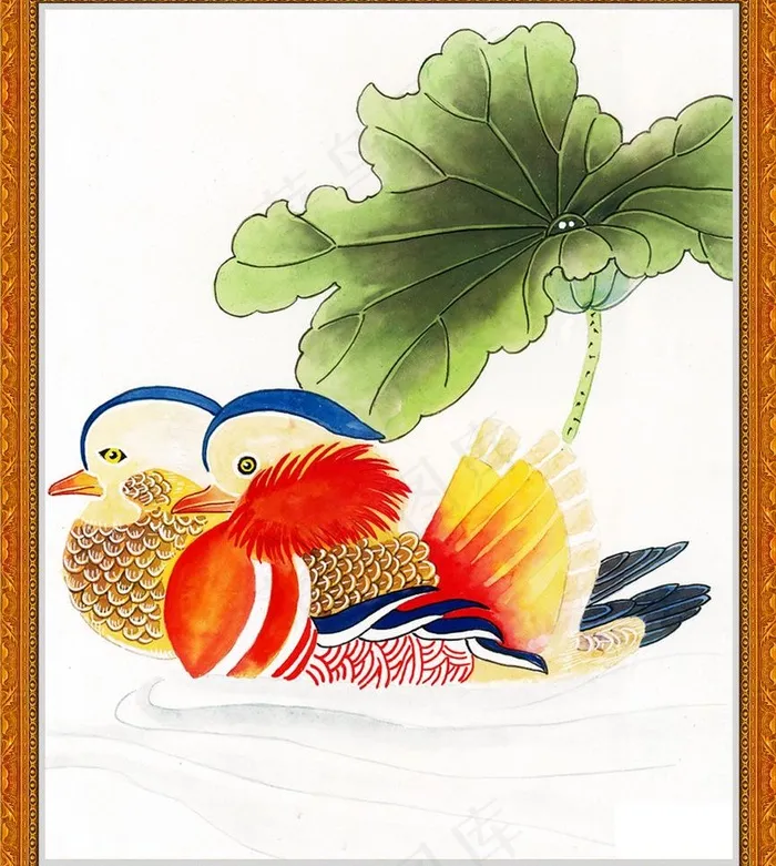 国画精品图片(2456X2904(DPI:40))psd模版下载