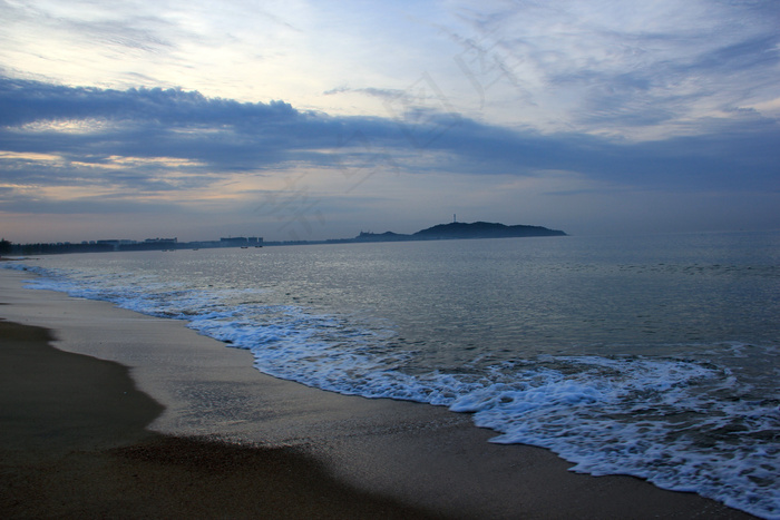 海棠湾清晨图片