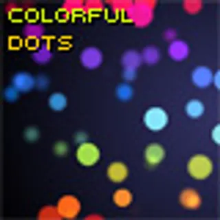 梦幻幻彩圆点背景flash源文件