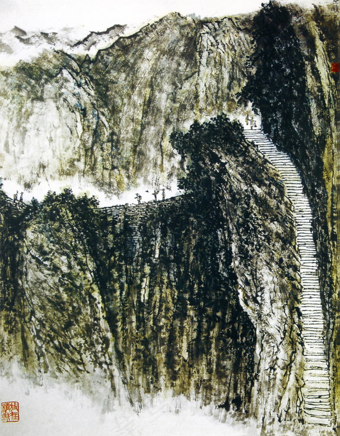 巫山百步梯