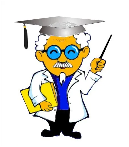 卡通博士cdr矢量模版下载