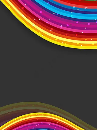 彩色动感条纹背景