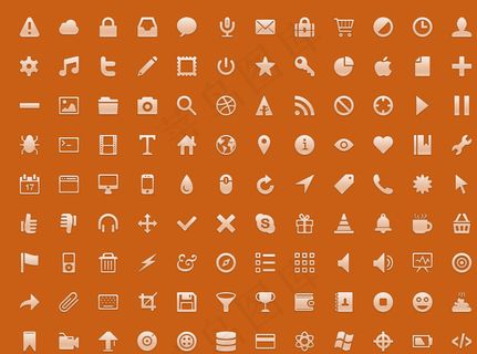 100种常用图标图片