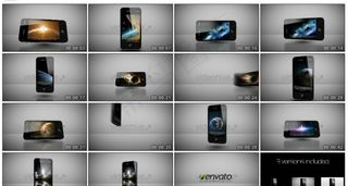 三星智能大屏手机AE模版