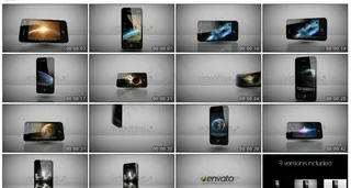 三星智能大屏手机AE模版