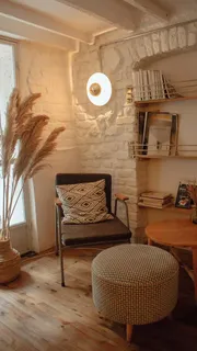 椅子书架高清摄影图片