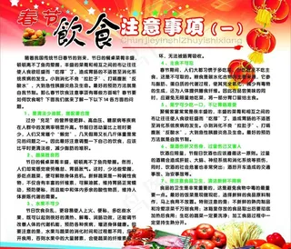 饮食注意事项图片