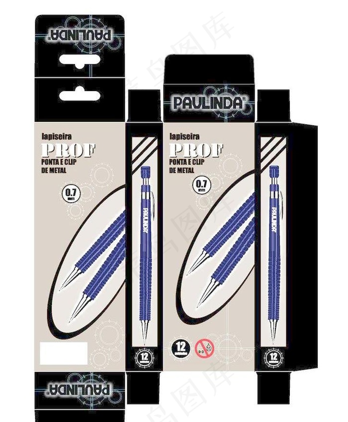 圆珠笔包装图片