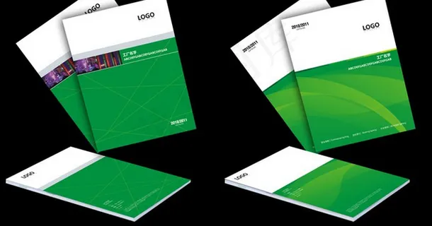 画册封面矢量素材