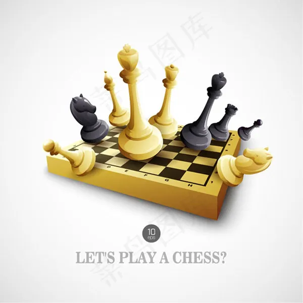 国际象棋矢量素材下载ai矢量模版下载