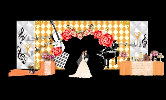 婚礼迎宾创意设计